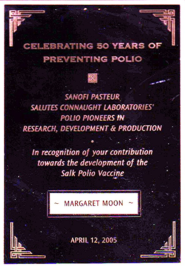 50th Anniversary of Salk Vaccine
